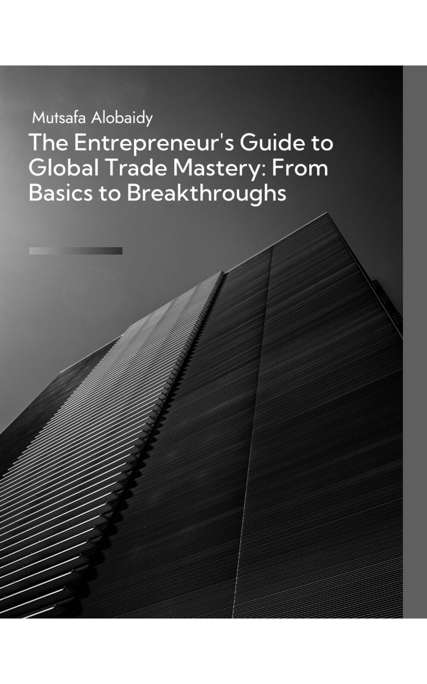 The Entrepreneur's Guide to Global Trade Mastery: From Basics to Breakthroughs